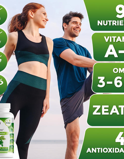 Load image into Gallery viewer, Pure Moringa Oleifera Leaf Extract Capsules, 1000 Mg per Serving. Gluten Free, NON GMO, Vegan Antioxidant Capsules. Natural Energy, Mood, Memory and Focus Enhancer. Premium Green Superfood (Pack of 3)