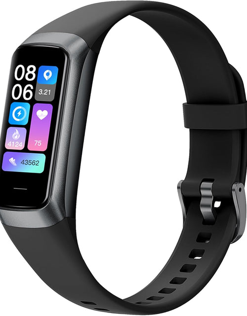 Load image into Gallery viewer, Keep Health Fitness Trackers for Women Men, Amoled Fitness Tracker for Android&Ios, Alarm Stopwatch Fitness Tracker with Blood Pressure Monitor, Calories Burned IP68 Waterproof Fitness Step Tracker