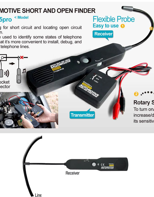 Load image into Gallery viewer, WireTrace EM415PRO – Automotive Short Circuit & Open Finder Diagnostic Tool