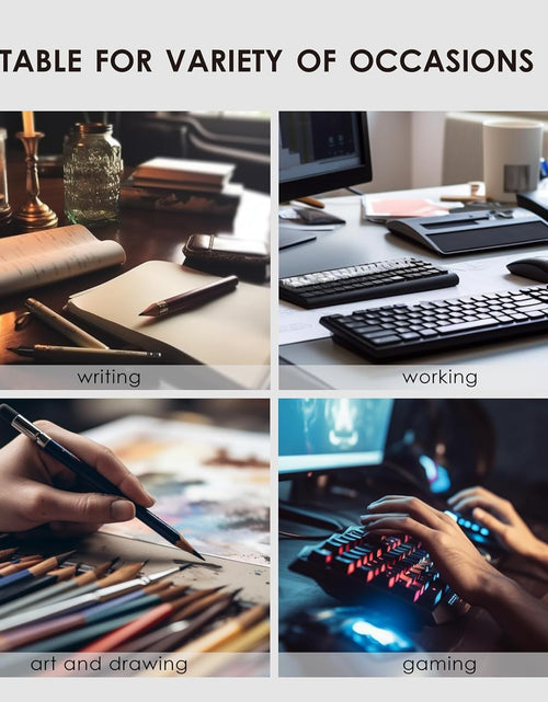 Load image into Gallery viewer, Cork Desk Mat - Dual-Sided Desk Pad for Office and Home - Desk Organization and Accessories - Ideal for Large Mouse Pad and Desk Mats on Top of Desks(Light Green,31.5&quot;X 15.7&quot;)

