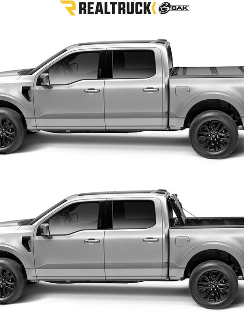 Load image into Gallery viewer, BAK Bakflip MX4 Hard Folding Truck Bed Tonneau Cover | 448339 | Fits 2021-2022 Ford F-150 5&#39; 7&quot; Bed (67.1&quot;)
