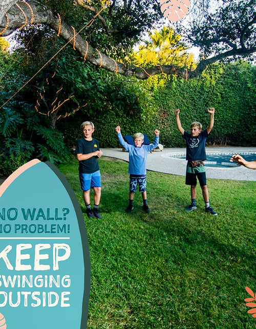 Load image into Gallery viewer, Ring Toss Game for Adults &amp; Kids – 13 Inch Surfboard Edition - Hook and Ring Game with String and Hooks for Outdoor/Indoor Use, Man Cave Decor &amp; Stuff, Gifts for Men
