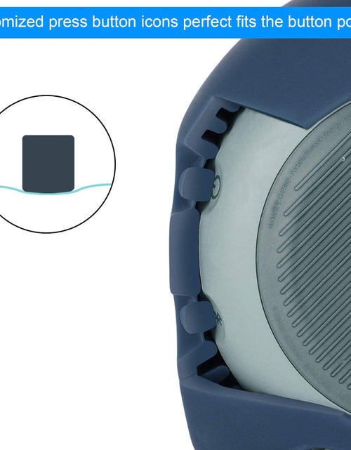 Load image into Gallery viewer, Protective Silicone Stand up Carrying Case for JBL Clip 3 Waterproof Portable Bluetooth Speaker(Blue)
