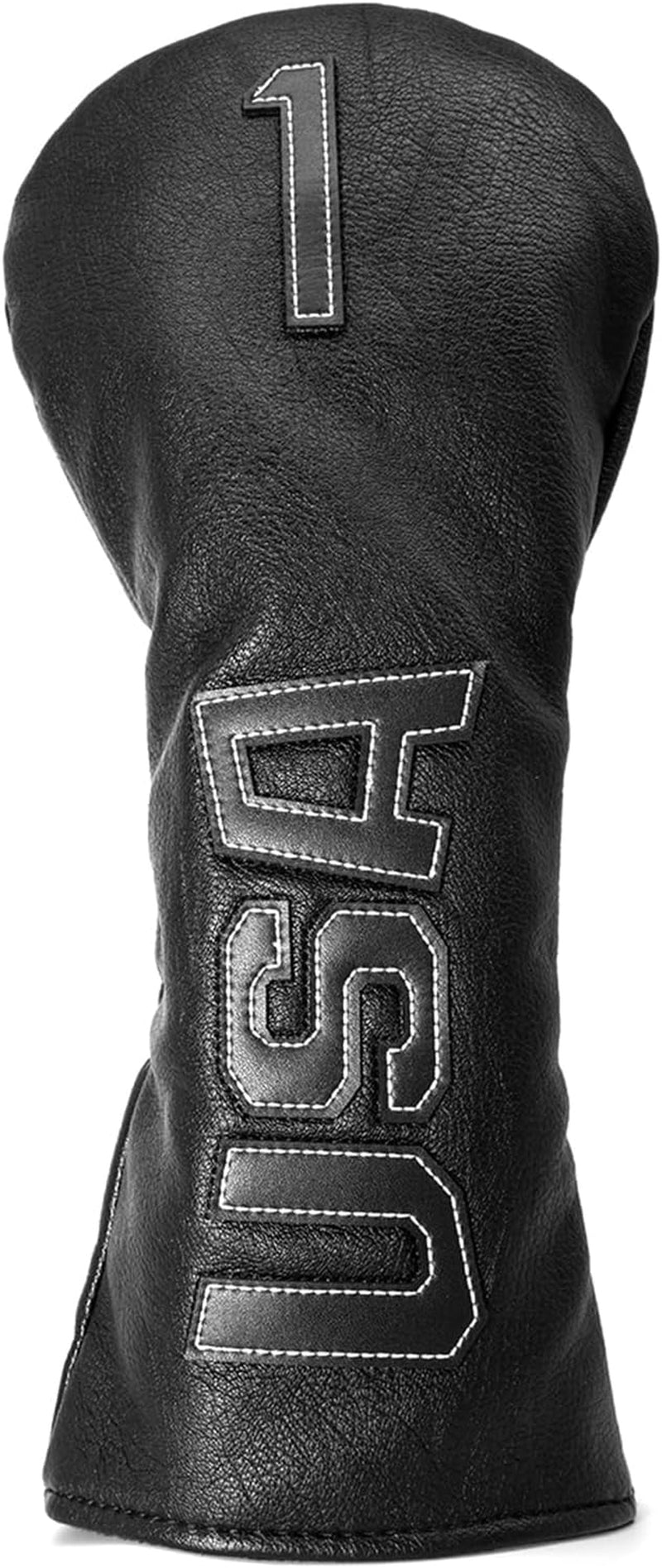 Golf Club Head Covers,Golf Headcovers Leather Golf Wood Covers for Divers Fairway Woods Hybrids(Ut) with Number Tag 3 5 7 X,Golf Iron Covers for Men Women
